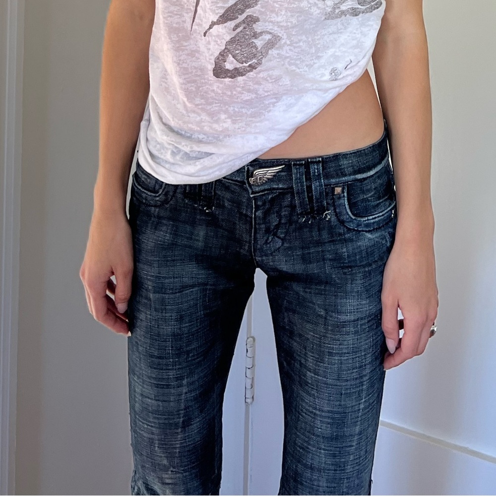 MISS SIXTY JEANS ZIPPER & STUDS